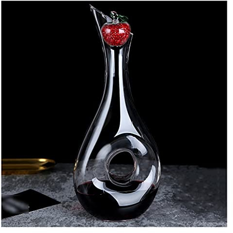 Carafe Vin Décanteur de vin rouge sans plomb sans plomb Sans plomb pour le vin domestique décanter de décantation rapide et carafe créatif Carafe a Decanter (Size : B)