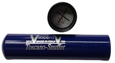 Spegni sigaro Toscano-Snuffer Singolo Blu Marchio VincentV - Spegnisigaro per sigaro Toscano