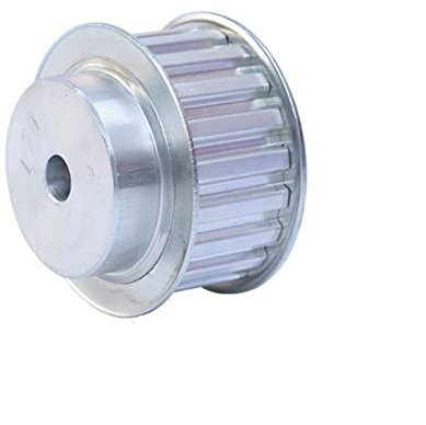 Dauerhaft Rolle L-28t. Aluminiummaterial-Riemenscheibe-Rad-Prozessloch 10mm Schlitzbreite 21 / 27mm Übereinstimmung mit L-Zahnriemen-Breite 20/25mm