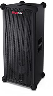 Sharp CP-LS100 SumoBox, potente sistema di altoparlanti a 2.0 canali con 120 W RMS / 105 dB, durata 10 ore, SAM by Devialet, per eventi scolastici, conferenze, seminari, palestre