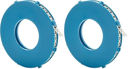 Index Ci-Pr - gerades verzinktes Lochband, 12 x 0,8 x 10 m (Packung mit 2)