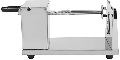HUAOSN Twisted Potato Spiral Cutter Edelstahl Manuelle Spiralkartoffelgurke Tornado Twister Cutter Gemüse, Obstchips