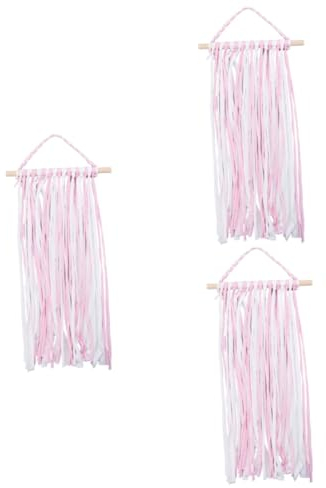 ifundom 3St Haarschmuck Haarklammer Haarclip-Aufhänger Haarspangen-Organizer Haarspangenhalter für Mädchen Europäisch und amerikanisch Haarnadel Aufbewahrungsgürtel Kind Hölzern