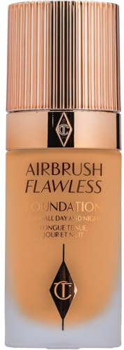 Charlotte Tilbury ORIGINAL | Airbrush Flawless Foundation | Fond de teint | 30 ml | BELLA by Cloud.Sales Cosmetics (11 WARM, 30 ml (Lot de 1))