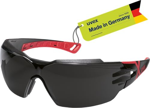 Uvex pheos cx2 Lunettes de protection contre les infrarouges, UV, soudure, protection des yeux pour épilation HPL/IPL, sans métal, anti-buée et anti-rayures, teintées 2 % (IR-ex 5)