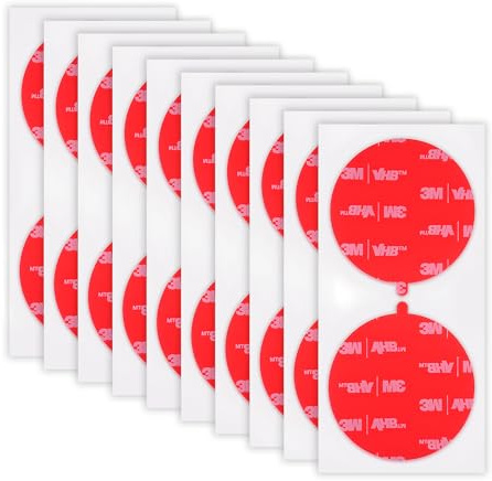3M Pads Adesivi Biadesivi ad alta Resistenza Diametro 50MM 20 Pcs