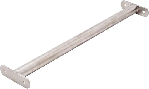 TRIBECCO® Reckstange Turnstange Gymnastikstange Metallstange (Edelstahl, 115 cm)