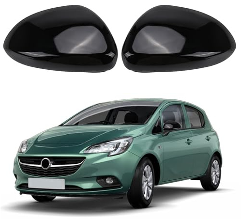 Opaltool Tapa del Espejo Retrovisor del Coche para Opel Corsa D E 2006-2019