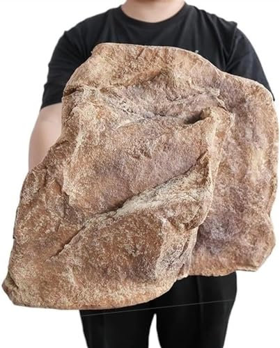 Housse de fausse roche d'extérieur pour aménagement paysager – Faux rochers pour cour, mousse PU décorative pour puits, pompe de puits septique, mise à la terre