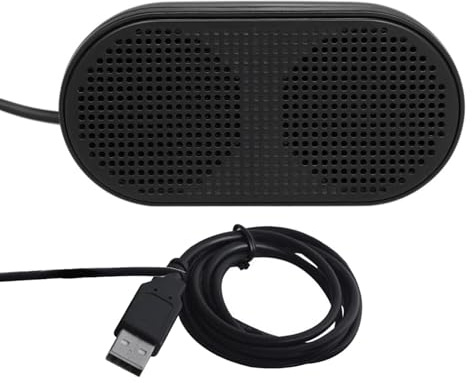 Resa Laptop USB-högtalare - Kompakt Ljudsystem för Multimedia, Bärbara Skrivbordshögtalare