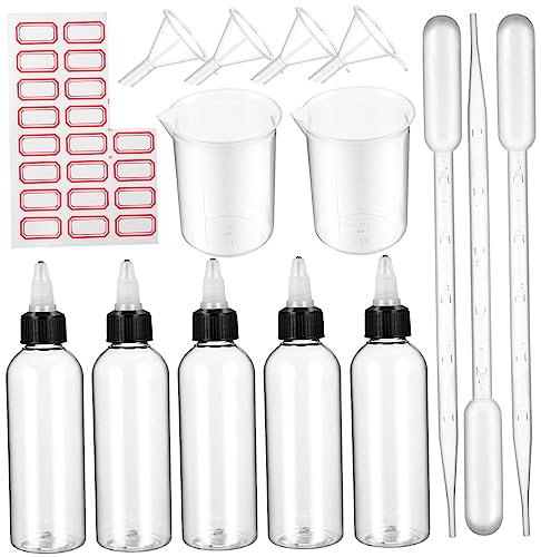 Ensemble de Flacons à Essai Souples 1 Lot Plastique Laboratoire