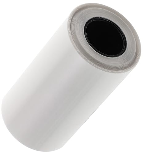 Operitacx Rouleau de Papier Thermique Autocollant A6 pour Appareil Photo Instantané Papier Photo Transparent Semi-transparent Compatible Imprimante Thermique Pratique et Compact