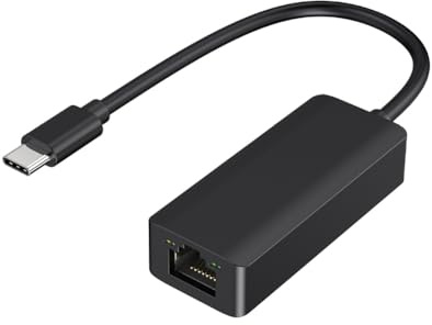 OVNSHVN Adaptador USB Type-C Ethernet (1000 Mbps), adaptador de tarjeta de red USB 3.0 (RJ45), cable de Internet USB LAN, cable de Internet Android USB LAN