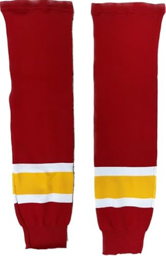 CAGO Knitted Eishockey STUTZEN JUNIOR, Farbe:schwarz/grau