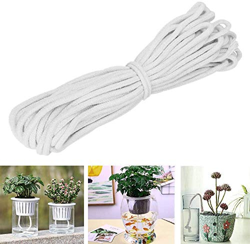 Runfa 40 M Selbst bewässerung Docht Gefäße Bewässerungsseil Tropfbewässerung Seil für selbst bewässern Pflanzer Topf Automatische Bewässerung Indoor Topfpflanze