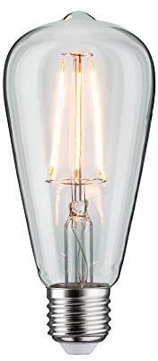 Paulmann 28703 LED Lampe Filament ST64 7,5W Leuchtmittel dimmbar Klar 2700K Warmweiß E27