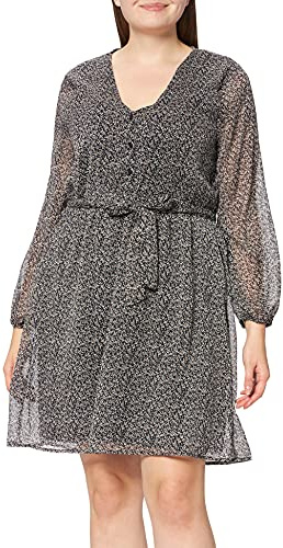 Only Abito da Donna Black/AOP: Cera Ditsy S