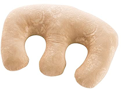 F Fityle Soft Detachable Chest Pillow Chest Pad Breast Support Pillow Bolster for SPA Beauty Salon Massage Table Sleep, Golden