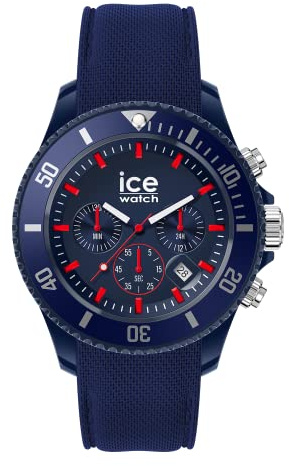 ICE-WATCH Ice Chrono - Montre pour homme avec bracelet en silicone - Chrono (Large)