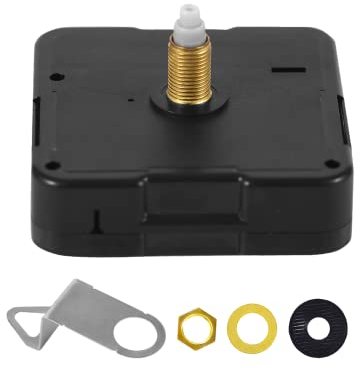 WinTaim Quarz-Uhrwerk, Super Lautlos Uhrwerk für Wanduhr Langschaft und kurzer Schaft 8/13/18.5/20/22 mm, DIY Reparatur Teile Ersatz Bewegungs Mechanismus (ohne Zeiger. WT-5168 Serie)