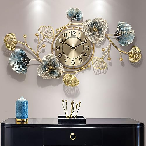 HAODING Wanddeko Metall - Moderne Wanduhren - Wandskulpturen Wandbilder 3D Wanddeko Moderne Wanddeko Aus Metall Wandbild Wandrelief Für Arbeitszimmer/Wohnzimmer/Schlafzimmer/Hotel(Color:118 * 68cm)