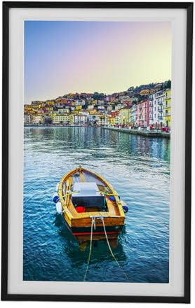 Cadre Photo Numérique WiFi 15,6 Pouces, écran Tactile HD IPS 1920 X 1080, Cadres Photo Intelligents avec 16 Go de Mémoire Intégrée, Rotation Automatique Portrait et Paysage,