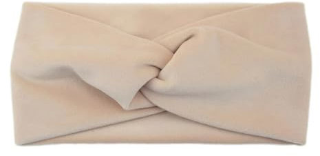 Fasce per capelli da donna, in tinta unita, morbide, calde, con nodo, invernali, turbanti per orecchie, accessori per capelli, A8