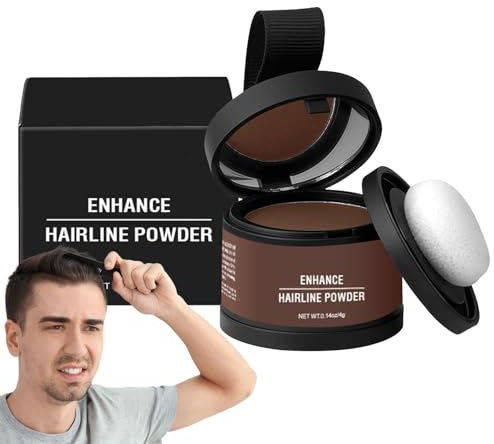 Polvo para el cabello,Polvo para el cabello para mujeres, Polvo de textura para cubrir raíces, aplicador incluido, Herramienta de sombreado de cabello de larga duración, corrector de cabello, cobertur