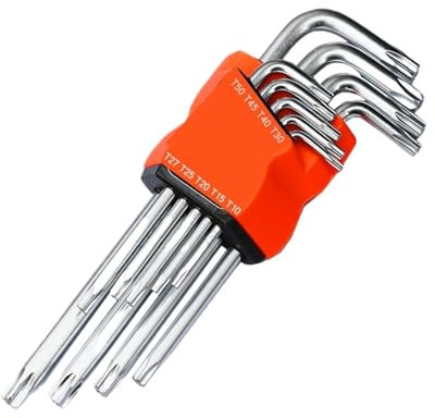 Llaves Allen Destornillador de doble extremo tipo L, juego de Llaves hexagonales, llave Allen, bola plana hexagonal, llave de cabeza de estrella Torx, juego de llaves, herramientas de mano Para Bicicl