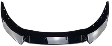 VTSGBLS Auto Frontspoiler Für 3er G20 G21 320i 325i 2019-2022 Auto Frontstoßstange Splitter Kinnlippe Spoiler Diffusorschutz Bodykit Tuningschutz Frontstoßstangenspoiler(Schwarz glänzend)