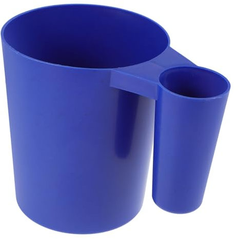 BEBEMOKO Écope De Nettoyage Plastique pour Piscine avec Poignée Idéale pour Éliminer Débris Et Produits Chimiques Outil Polyvalent pour Entretien des Piscines