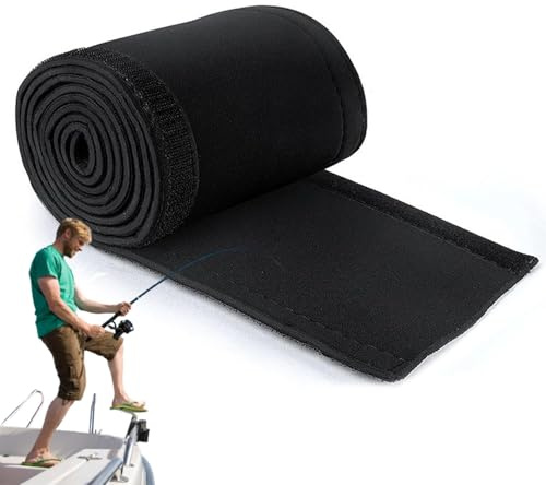 Guaina per cavi | Resistente involucro protettivo per cavo elettrico – copertura in neoprene nero per motore da pesca a traina, per imbarcazioni, , camion, auto