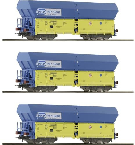 Roco 6600136 Set 3 Wagons frigorifiques PKP H0