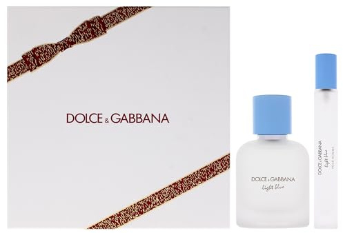 Dolce & Gabbana Light Blue Pour Homme Eau de Toilette 50 ml Set regalo (contiene 50 ml EDT e 10 ml spray da viaggio)