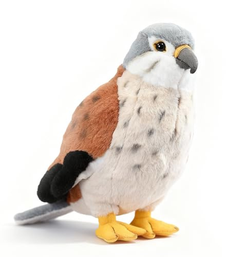 PuffPurrs Peluche Gheppio - Realistico 25cm Falco Giocattolo, Regalo Rapace Realistico