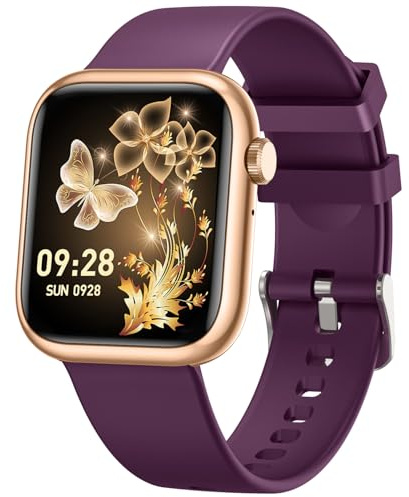 TAOLOON Women Smartwatch Fitness Tracker for Lady: 1.83'' Smart Watch for Women Answer/Make Call with iP67 Heart Rate Sleep Monitor Steps Counter 120+ Sports Digital Wrist Watches for Android iPhone