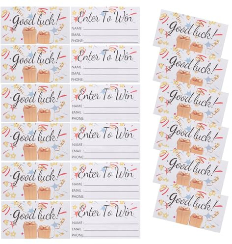 POPETPOP Billets de Tombola Numérotés en Papier Blanc 200 Pcs avec Lignes Pré-Imprimées pour Inscriptions Tickets Vierges pour Jeux Événements Concours et Tirages au Sort