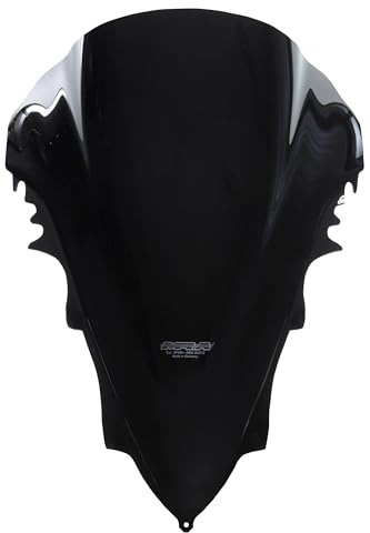 MRA Racingscheibe R schwarz YZF R 1 RN 19 | Ersatzscheibe für Motorrad; ersetzt die Originalscheibe, Lieferung ohne Montagekit, altes Montagematerial verwenden