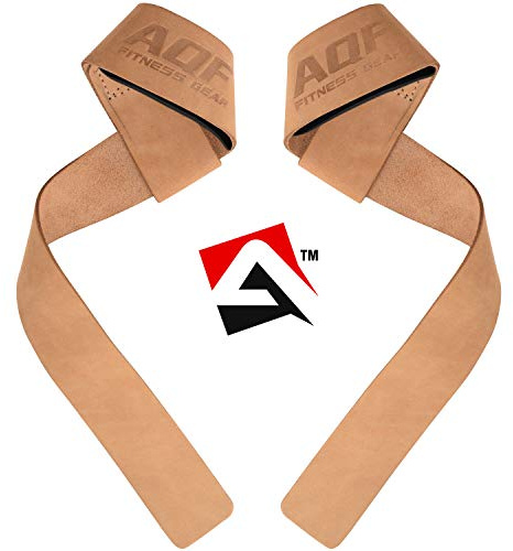 AQF Weight Lifting Straps for Gym, Training Wrist Support Straps Bodybuilding Powerlifting Fitness Webbing Bar Grips