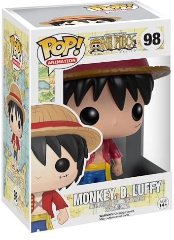Funko POP! Animation: One Piece - Monkey D. Luffy - Vinylfigur för samlare - Presentidé - Officiell Merchandise - Leksaker för barn och vuxna - Anime Fans - Modellfigur för samlare och utställning