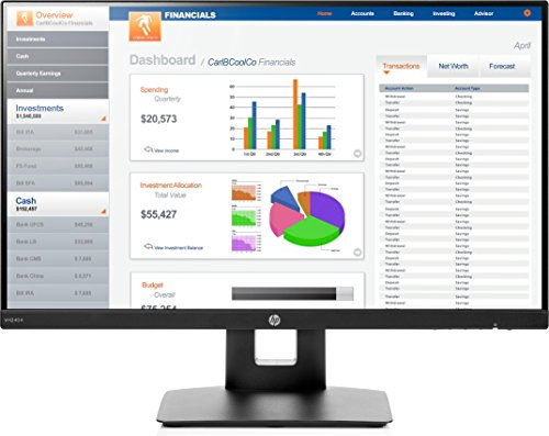 HP VH240a LED display 60,5 cm (23.8) Full HD Nero - Schermi piatti per PC (60,5 cm (23.8), 1920 x 1080 pixel, Full HD, LED, 5 ms, nero)