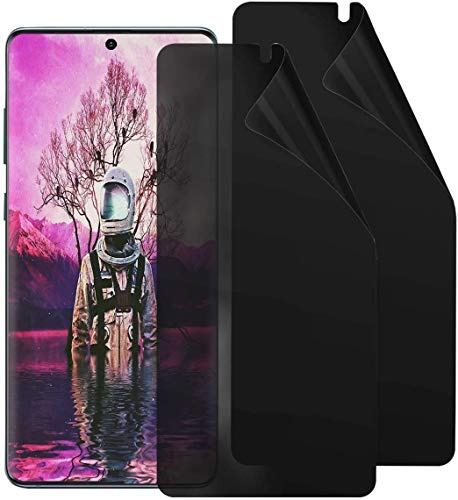 Arrivly 2 Pack Anti-Spähen Panzerfolie für Samsung Galaxy S20+ Blickschutzfolie Privacy Screen Protector [Anti-Spy] TPU Film Blickschutz Folie Kratzfest Sichtschutzfolie [Kein Glas] (Galaxy S20+)
