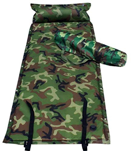WANGLXST Schlafmatte Luftmatte Wasserdicht Faltbar 2 Personen Selbstaufblasende Spleißkombination Camping Isomatte für Zelt Outdoor Beach, 2pcs, 72.8 * 25.59 * 0.98in