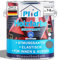 Plid® Holzfarbe Holzlack Silbergrau Innen & Außen - Wetterschutzfarbe Silbergrau Holzfarbe Außen - Dauerhafte Holzschutzfarbe - Farbe für Holz - Lackfarbe Wetterfest - Made in Germany 0,75l
