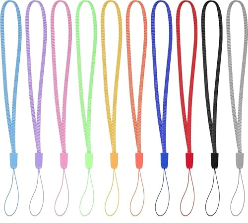 ABLAZE 30er-Pack Bunte Schlüsselbänder für USB-Sticks, Schlüssel, Schlüsselanhänger, Namensschildhalter und andere tragbare Gegenstände