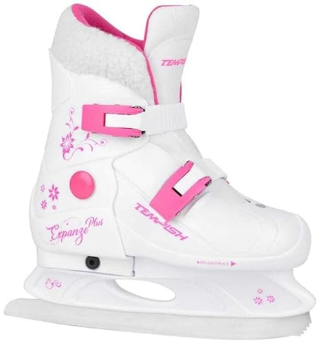 TEMPISH Expanze Plus Girl Schlittschuhe, verstellbar, Weiß 33-36