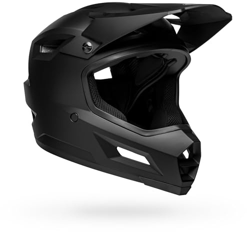 Bell Sanction 2 Adult Full-Face Bike Helmet - Matte Black - Size L (57–59 cm)