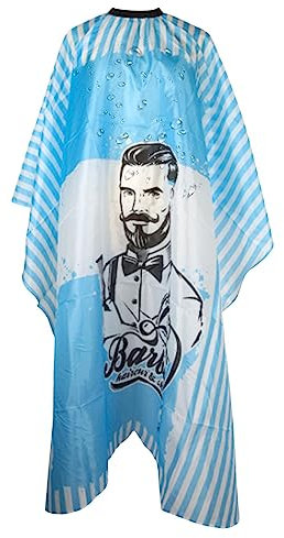 Fulenyi Mantello da parrucchiere, mantello da taglio per capelli, mantello impermeabile per uomini, donne e bambini, perfetto per parrucchieri