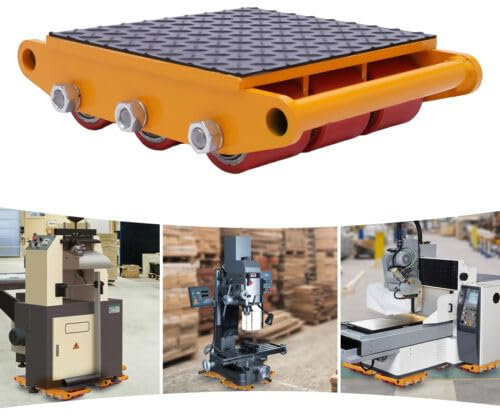 Suspensión de transporte industrial, ruedas de carga pesada, ruedas blindadas, ruedas de transporte, maquinaria, chasis de carga pesada, rodillo de transporte, 15T, 9 ruedas, 33000 kg