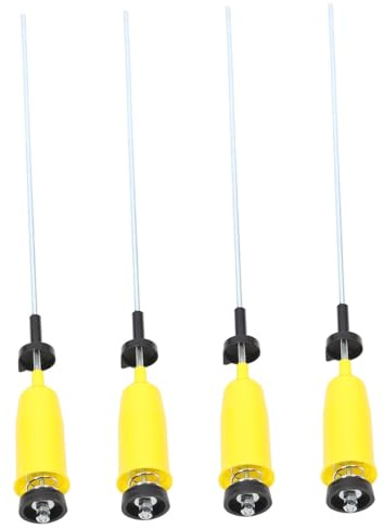 Housoutil Varillas de Suspensión de Hierro para Lavadora 4piezas Ajuste 48-60cm, Soporte Estable y Duradero para Máquina Lavar Ropa en Uso Doméstico Color Aleatorio